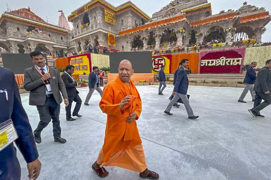 Live updates: PM arrives in Ayodhya, multi-layered security put in place in temple town
