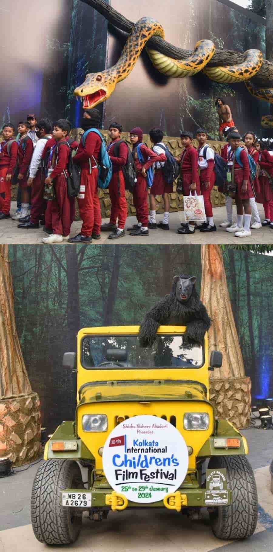 The five-day 10th Kolkata international Children Film Festival at Nandan was inaugurated on Thursday  