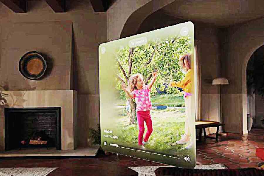 Spatial photos and videos transport users back to a special moment in time