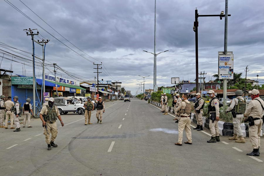  One killed, three injured in gunfight between village volunteers in Manipur