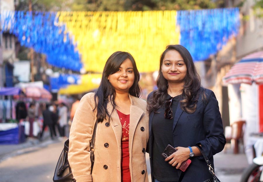 The event was conceptualised by (L-R) Kalakaar founder, Ashmita Banerjee and project head, Shravana Mukherjee. “We’ve wanted to organise such a street carnival for a long time. This event is dedicated to creators who bring about a change, be it through entrepreneurship or performances,” they said