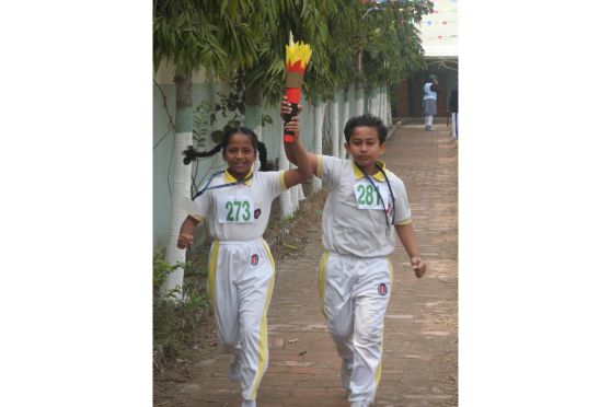 The Annual Sports Meet of Techno India Group Public School, Garia ‘UDGAM 2024’ was an extravaganza which continued for five days with great mirth and  verve