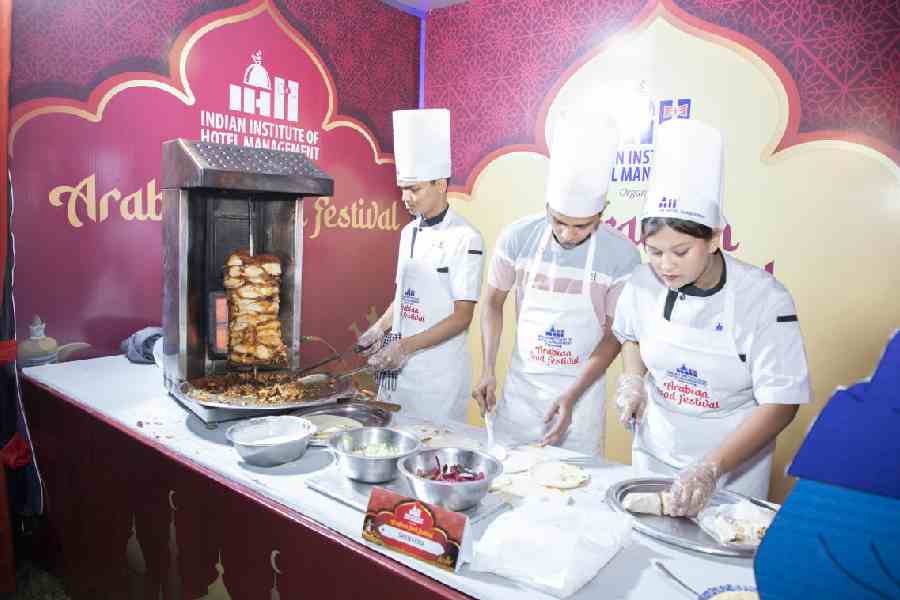 Live shawarma