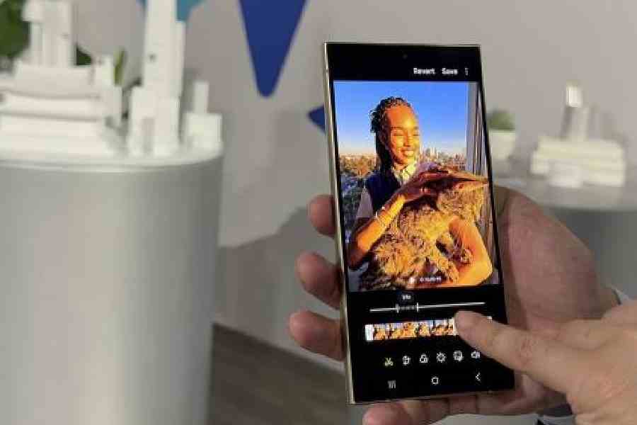One of the AI features that you can try on the Samsung Galaxy S24 Ultra is adding slow-motion to any existing video