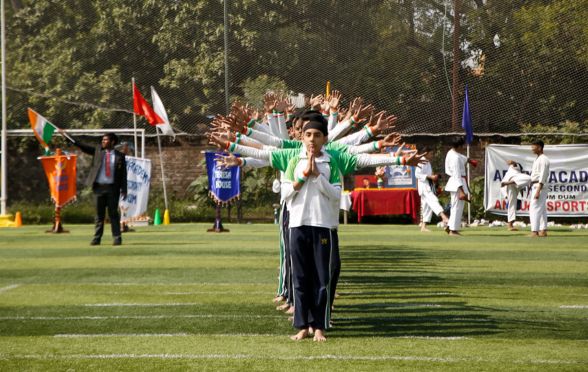 This year, being the 75th Republic Day, Aditya Academy Senior Secondary Dum Dum showcased some spectacular celebrations filled with fervour and grandeur. The day began with the Principal unfurling the National Flag, followed by a March Past by the senior class students, the Head Boy, along with the Student Council, led the group