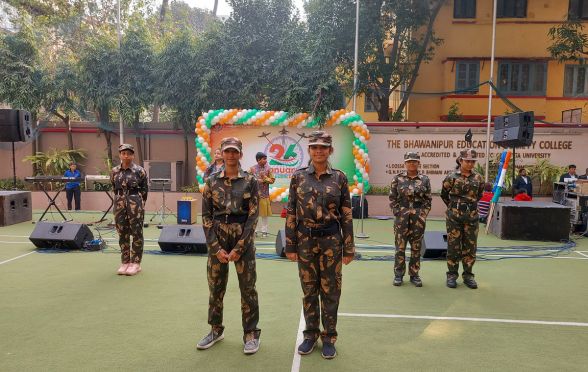 This year the 75th Republic Day was celebrated with pride and reverence at The BGES (ICSE) School. The event was held in the BES college premises along with the college students