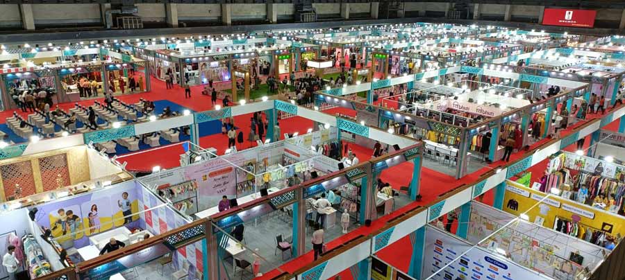 The West Bengal Garment Manufacturers and Dealers Association’s 56th Garment Buyers & Sellers Meet was organised from July 1 to 3 at Biswa Bangla (Milan Mela). Over 950 National and International brands took part 