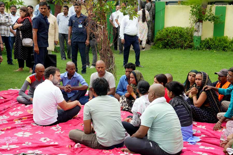 Hathras Stampede | Rahul Gandhi Reaches Hathras, Meets Family Members ...