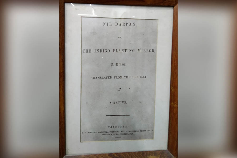 ‘Neel Darpan’ was translated into English reportedly by Michael Madhusudan Dutt* and was published by Rev. James Long, an English missionary.