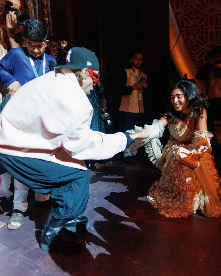 The Baby singer interacted with a fan from the audience during a performance. “The dream has come true,” actress Shehnaz Gill commented on the Instagram carousel.