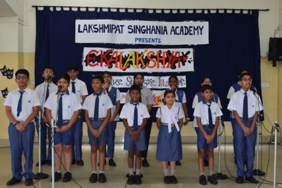 LSA Choir at the inaugural programme