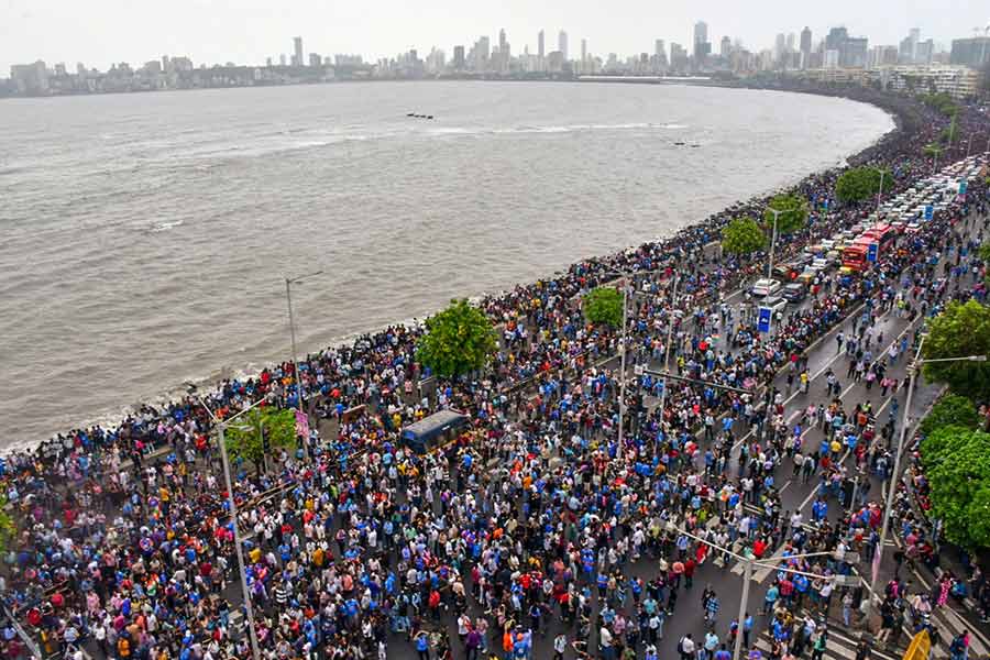 We feel athletes represent us, too, which is why lakhs went for the parade in Mumbai