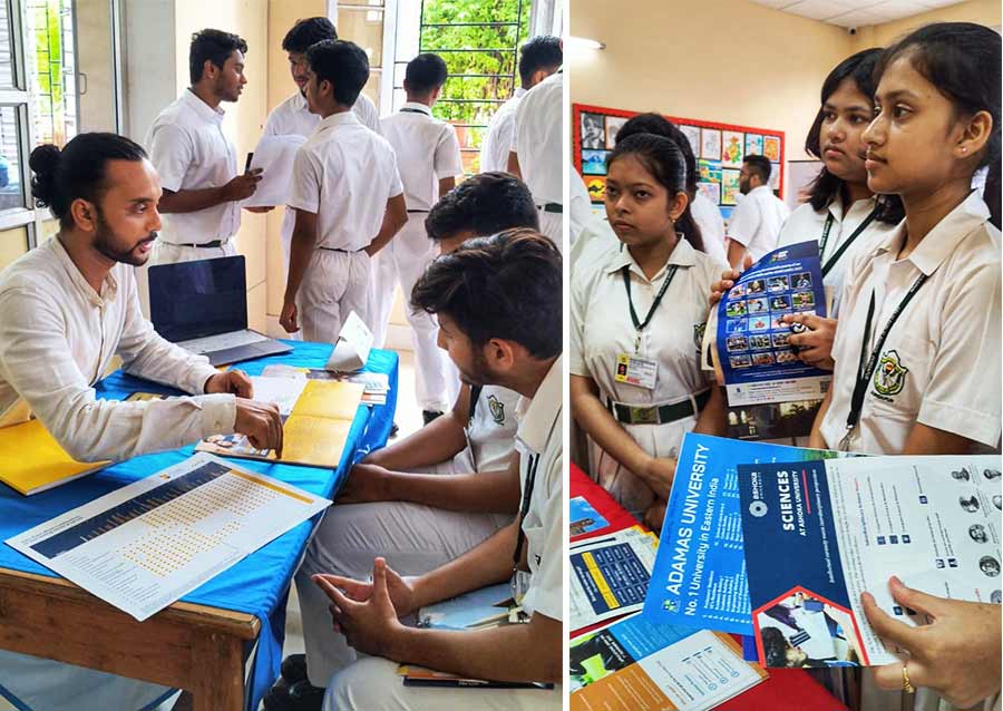 Delhi Public School Durgapur organised Annual Career Fair on Wednesday, exclusively for students of classes 11 and 12. The event saw enthusiastic participation from over 50  universities from across India, providing students with a comprehensive overview of various academic and career opportunities