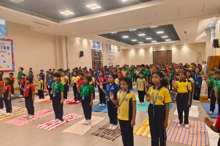 Yoga Day at PB Academic 