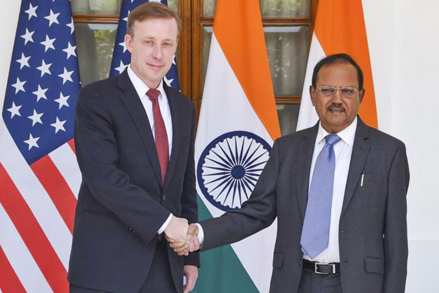 India-US ties | National Security Advisor Ajit Doval speaks to his US  counterpart Jake Sullivan, discusses global challenges to peace - Telegraph  India