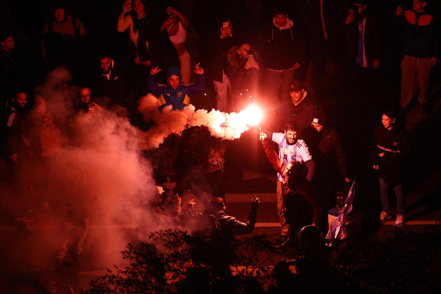 Copa America | In pictures: Fans celebrate as Leo Messi's Argentina win ...