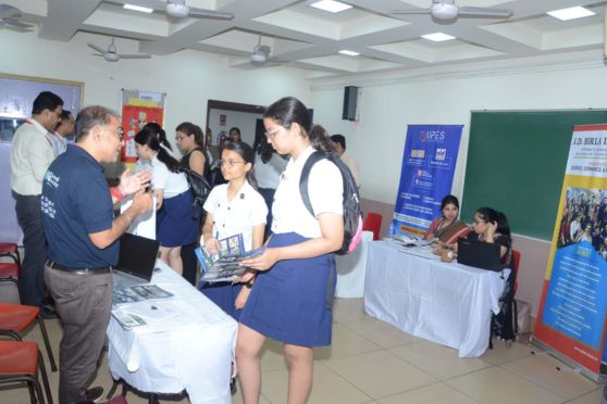 The University Fair at Sushila Birla Girls' School was a significant success, fostering a productive environment where students could explore their higher education options, connect with university representatives, and confidently chart their academic journeys.