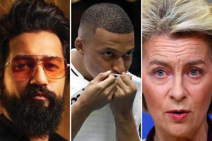 (L-R) Vicky Kaushal on ‘Bad Newz’, Kylian Mbappe at Real Madrid, Ursula von der Leyen’s re-election, and more in this week’s satirical wrap-up