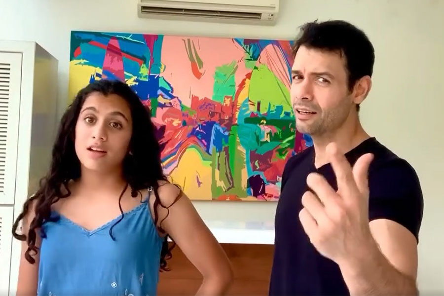 Sandeep and Samara would often have fun on and off-stage