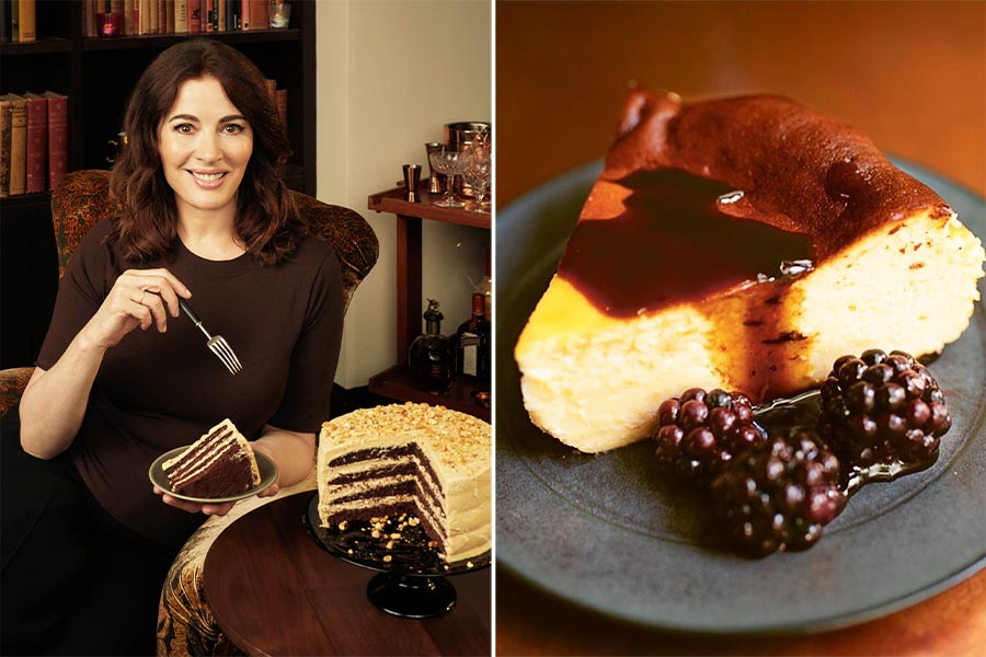 Culinary queen Nigella Lawson is back with a new season of ‘Nigella’s Cook, Eat, Repeat’ and this Basque Burnt Cheesecake is perfect to celebrate the creamy decadent dessert loved around the world