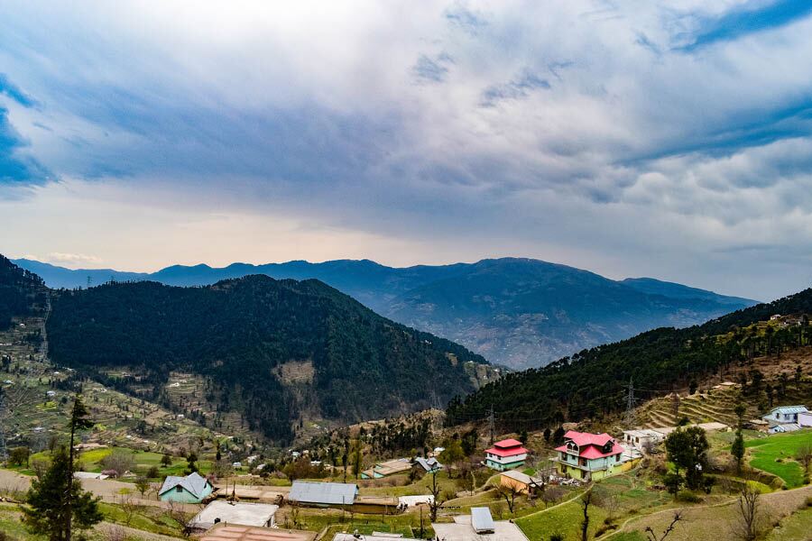 The charming Patnitop region in the Udhampur district of Jammu and Kashmir