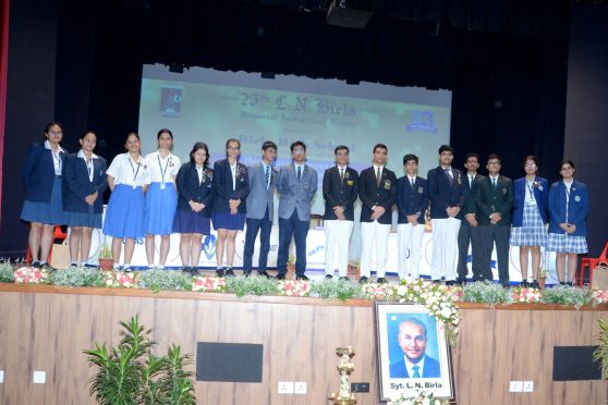 This year’s debate, celebrating its Silver Jubilee, spanned two intellectually stimulating days, inviting past winning students from eight renowned Kolkata schools to compete in a rigorous battle of wits.