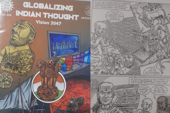 'Globalizing Indian Thought' (IIM Kozhikode) effectively shares insights about the institution and the prominent figure with different audiences