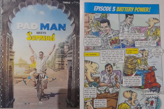 'Pad Man meets Suppandi' was designed to appeal to a broad audience beyond just those familiar with Suppandi.