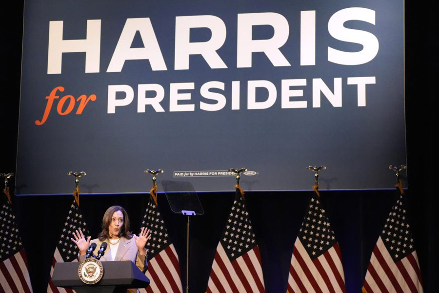 US presidential elections Kamala Harris campaign garners support