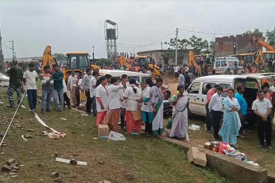 Rescue and relief work underway