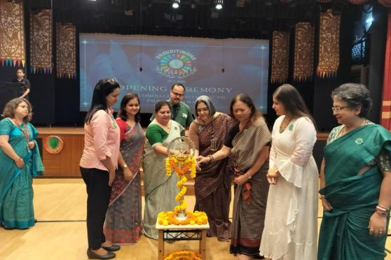 The inaugural event of Prakritinama'24 at Sri Sri Academy