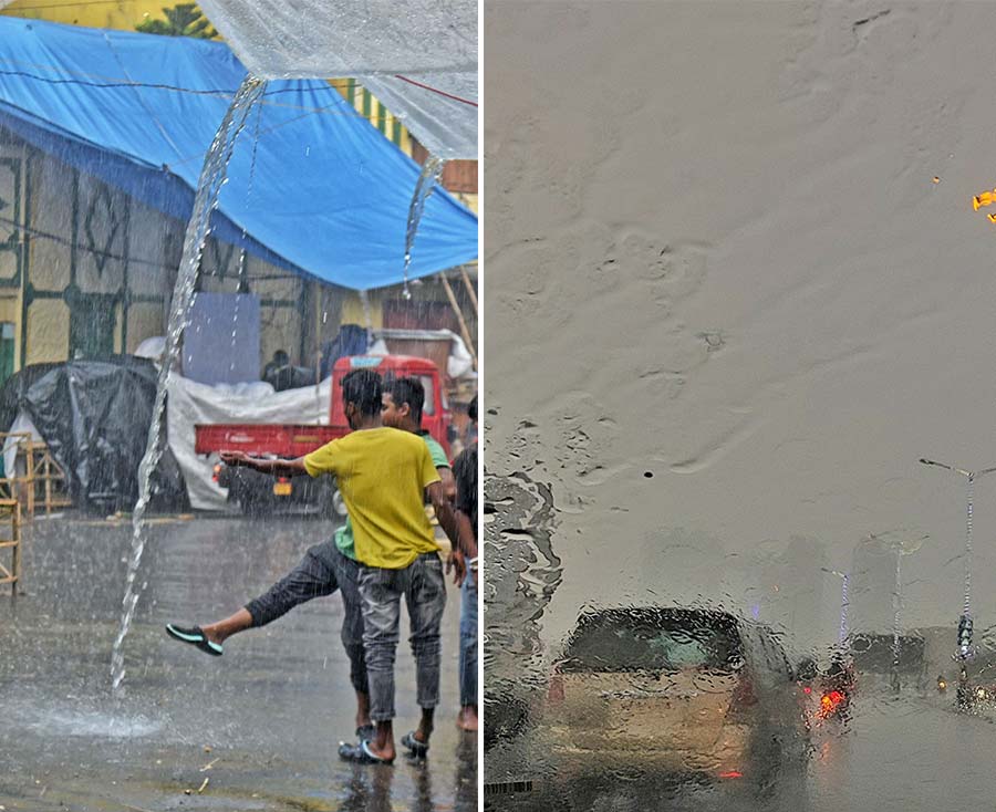 Heavy rainfall lashed the city on Monday. A cyclonic circulation lying over Gangetic West Bengal and its nearby areas, extending up to 3.1 km above mean sea level, brought the showers. West Bengal is likely to receive light to moderate rainfall till August 4, according to IMD  