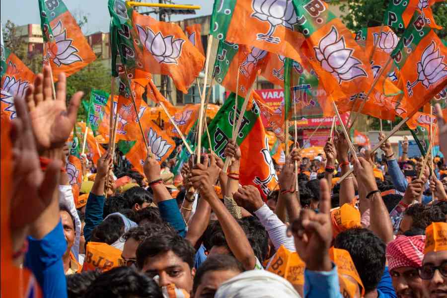 Gone are the glory days: The margin of electoral support that the BJP can risk losing has shrunk - Telegraph India