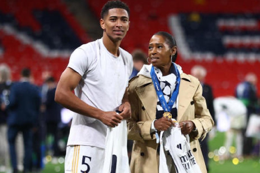 Champions League Real Madrid Star Jude Bellingham Enjoys His First 