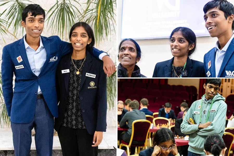 Last December, R Praggnanandhaa and sister R Vaishali became the first brother-sister duo to hold the title of chess grandmaster together
