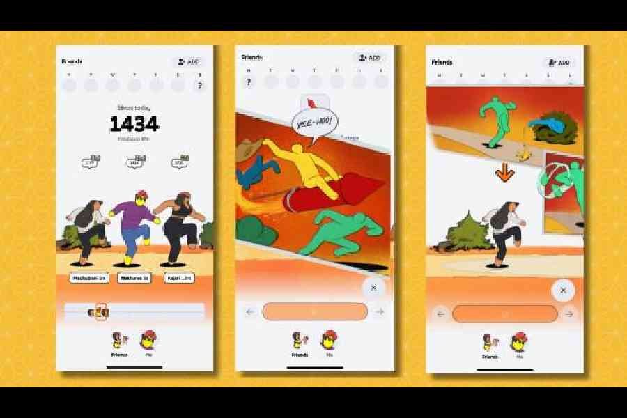 In Stomers, you have to compete with friends throughout the day to stay ahead of the curve and you can even show off Looney Tunes-style moves to make exercising fun