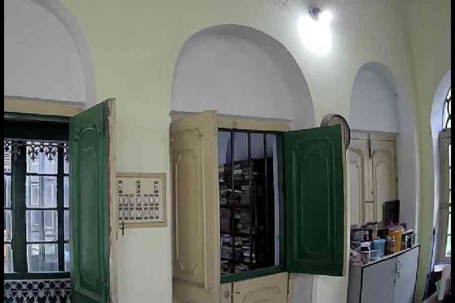 A sample frame captured on Philips 5000 Series Indoor 360-degree Camera