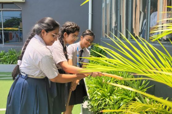 They recorded their efforts on video and submitted the recordings to their teachers.