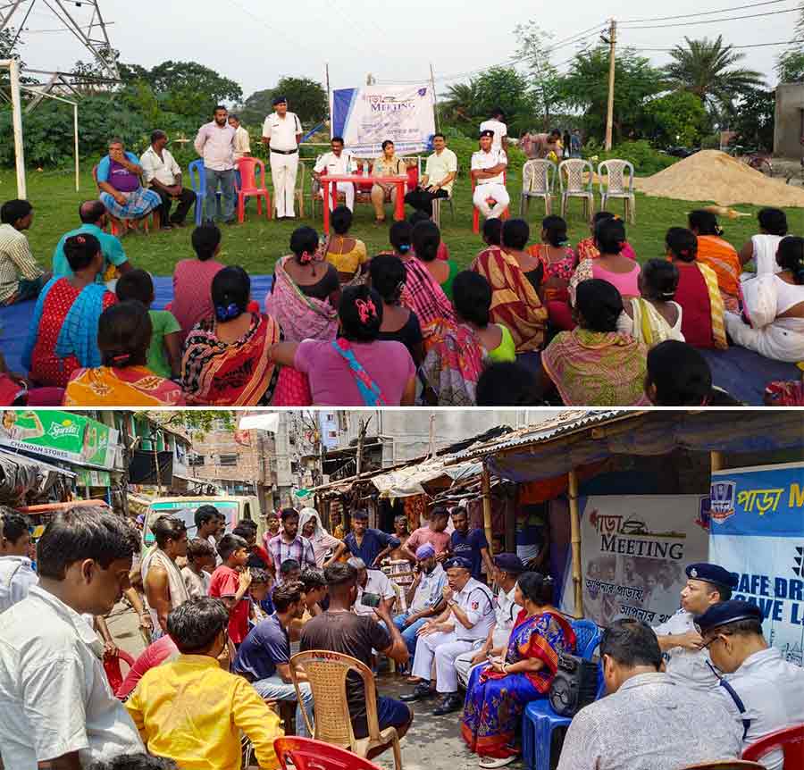 Bidhannagar Police have begun the ‘Police in Your Neighbourhood’ initiative to strengthen the police-community relationship. Senior officers, all the ICs of police stations, and other officers will attend these meetings to take note of local issues and concerns. This will help addressing and resolving public issues  