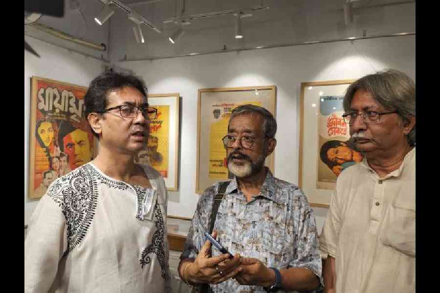 Generation Next: Saikat Mitra, Suparnokanti Ghosh and Soumya Dasgupta, sons of Shyamal Mitra, Naciketa Ghosh and Sudhin Dasgupta respectively