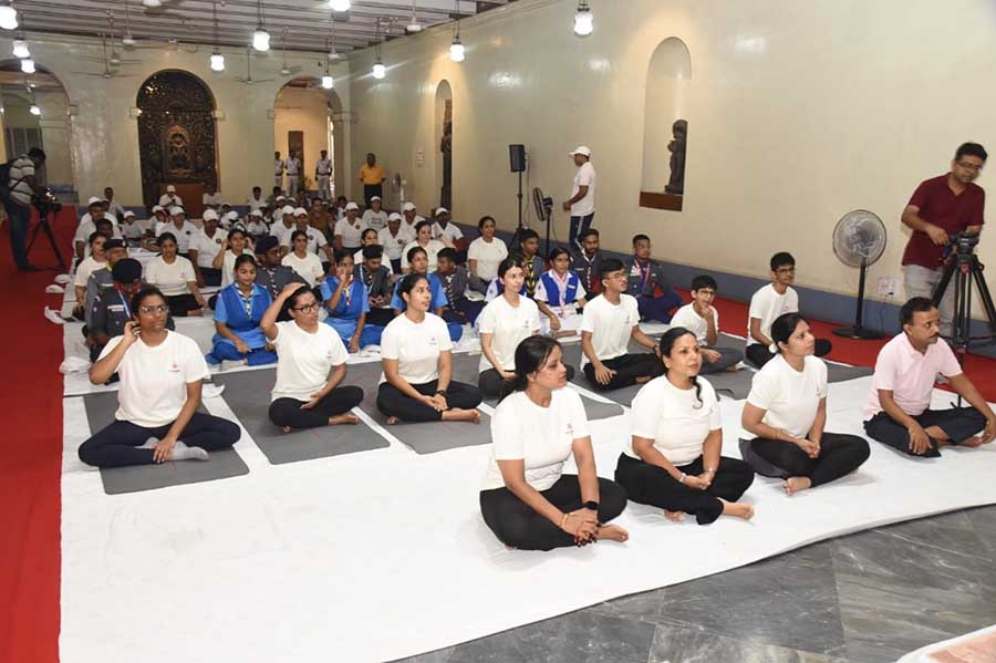 World Yoga Day was celebrated with vigour at Raj Bhavan 