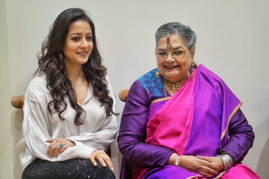 The event had two of the city’s most loved entertainers, (from left) Raima Sen and Usha Uthup in attendance. ‘The love for trams is common amid residents of Kolkata and Melbourne. Visuals can be so powerful, and I feel that when people from Kolkata travel on this tram, it will spark a genuine curiosity within them for Australia,’ said Sen