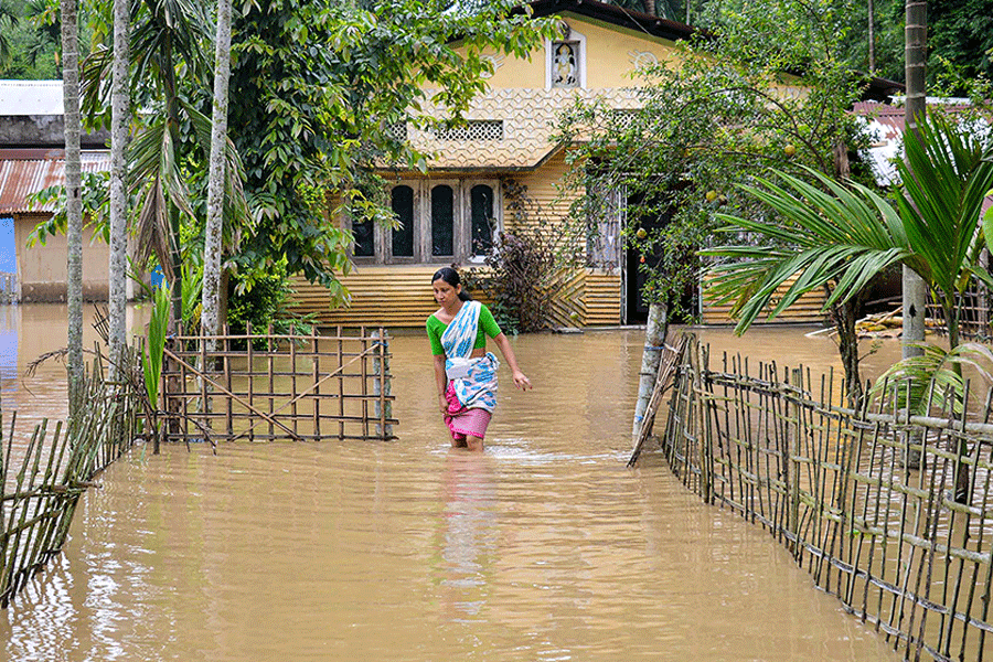 Assam | Flood situation in Assam continues to remain grim, over 1.17 ...