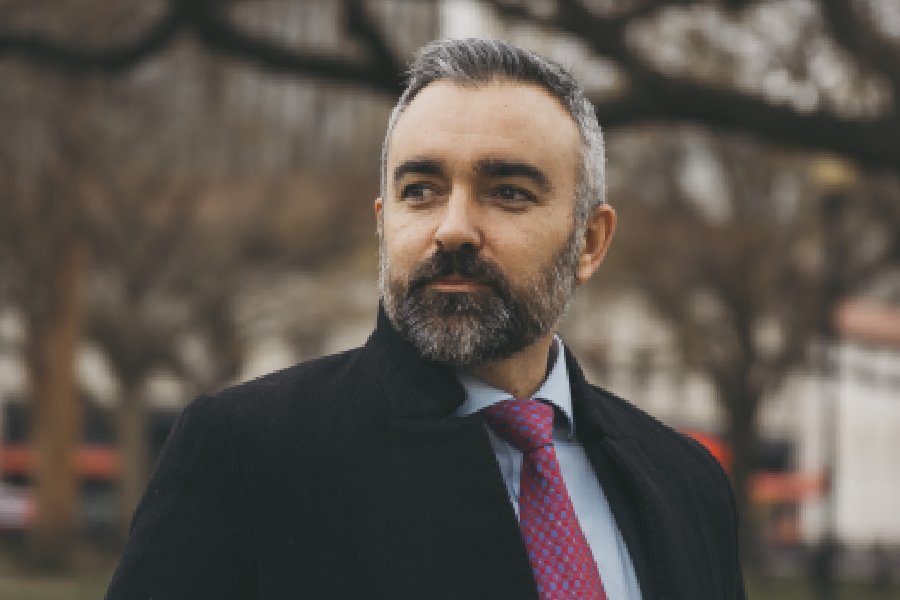 Raúl Torrez, the New Mexico attorney general, in Washington, on Jan. 30, 2024. New Mexico has sued Meta, accusing it of deceiving the public on child safety. “This is Mr. Zuckerberg’s fault,” Torrez said.