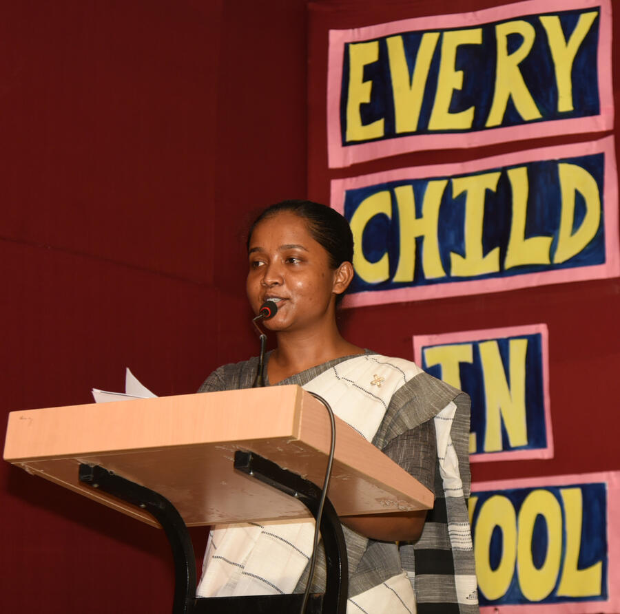 The programme ended with a vote of thanks by Sister Priyanka Topno, IBVM, director, Loreto Rainbow Homes followed by the singing of The Loreto chorus joined by the principals, teachers, students, guardians and guests. ‘This evening was a celebration of our dear Sister Cyril's passion for service and education. We all are here because we aspire by her examples in our lives today,’ said Sister Topno