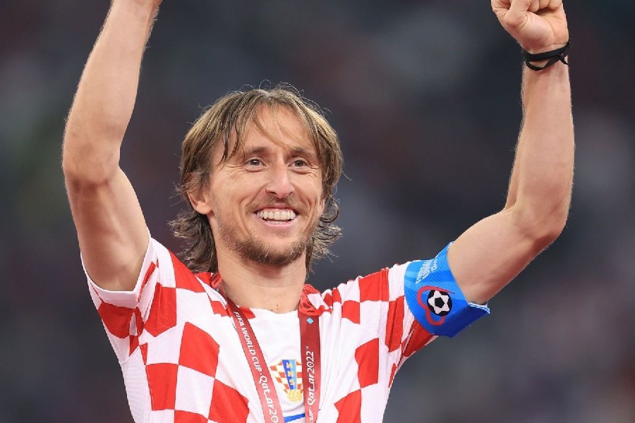 Luka Modric | Luka Modric after becoming oldest goal-scorer ever at ...