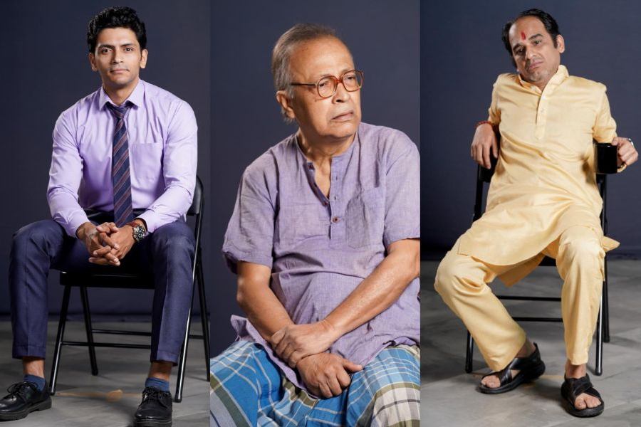(L-R) Arjun, Phalguni and Ritwick