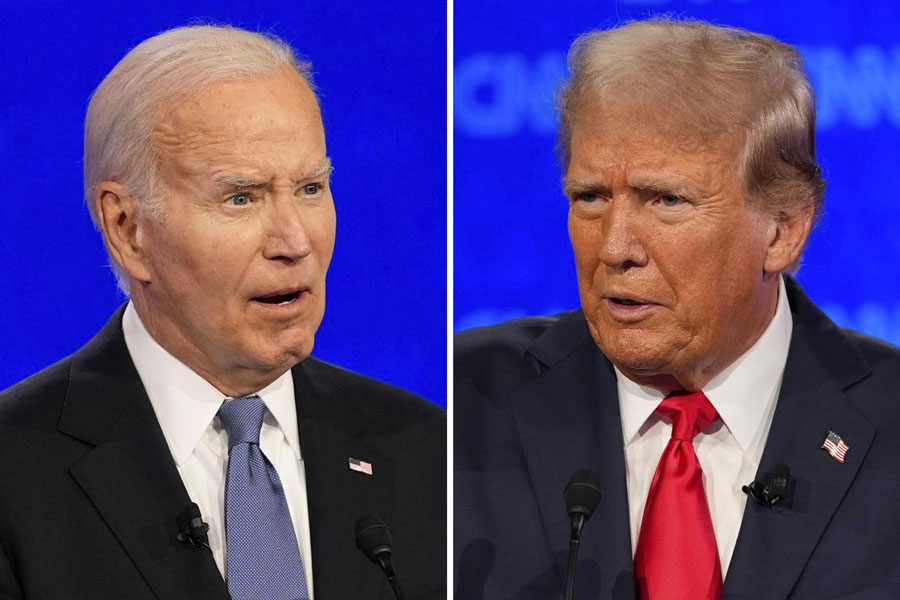 Some clues: Editorial on the presidential debate between Joe Biden and Donald Trump