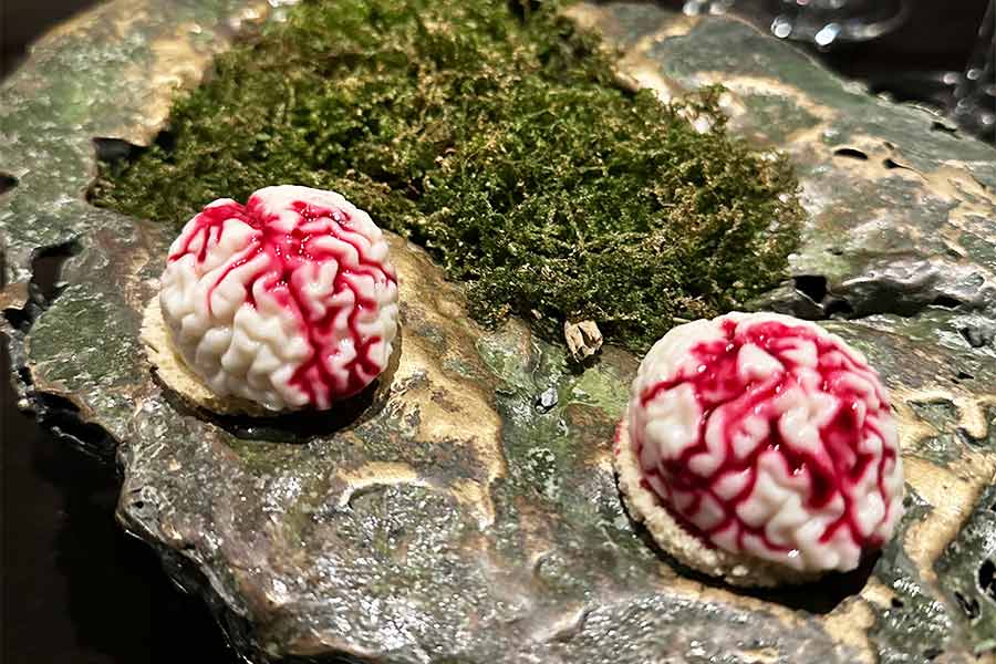 ‘Rat has Brains’. Every dish was introduced with a story, sometimes true, sometimes playful