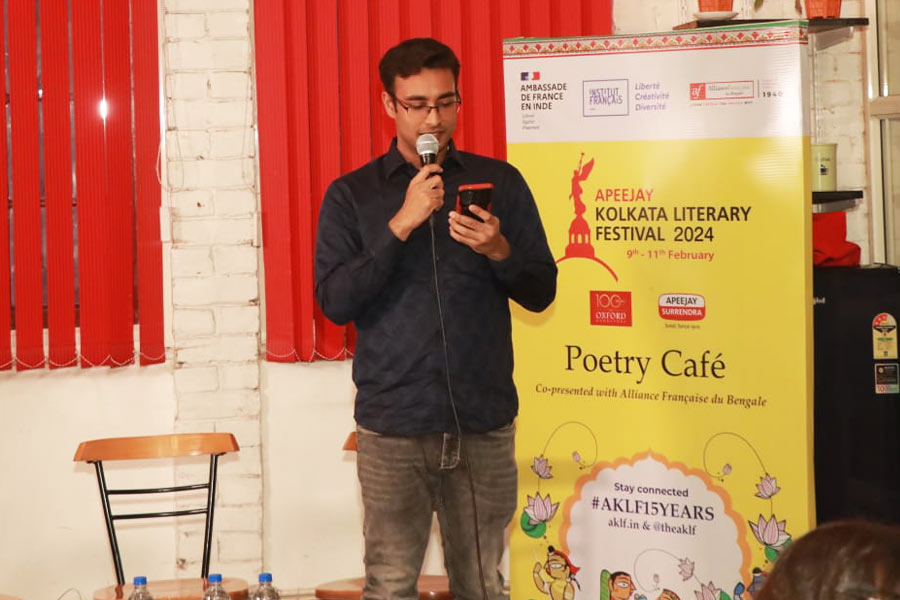 Debadyuti Dasgupta’s poetry reveals his cynicism towards the human race, and holds a mirror to society  